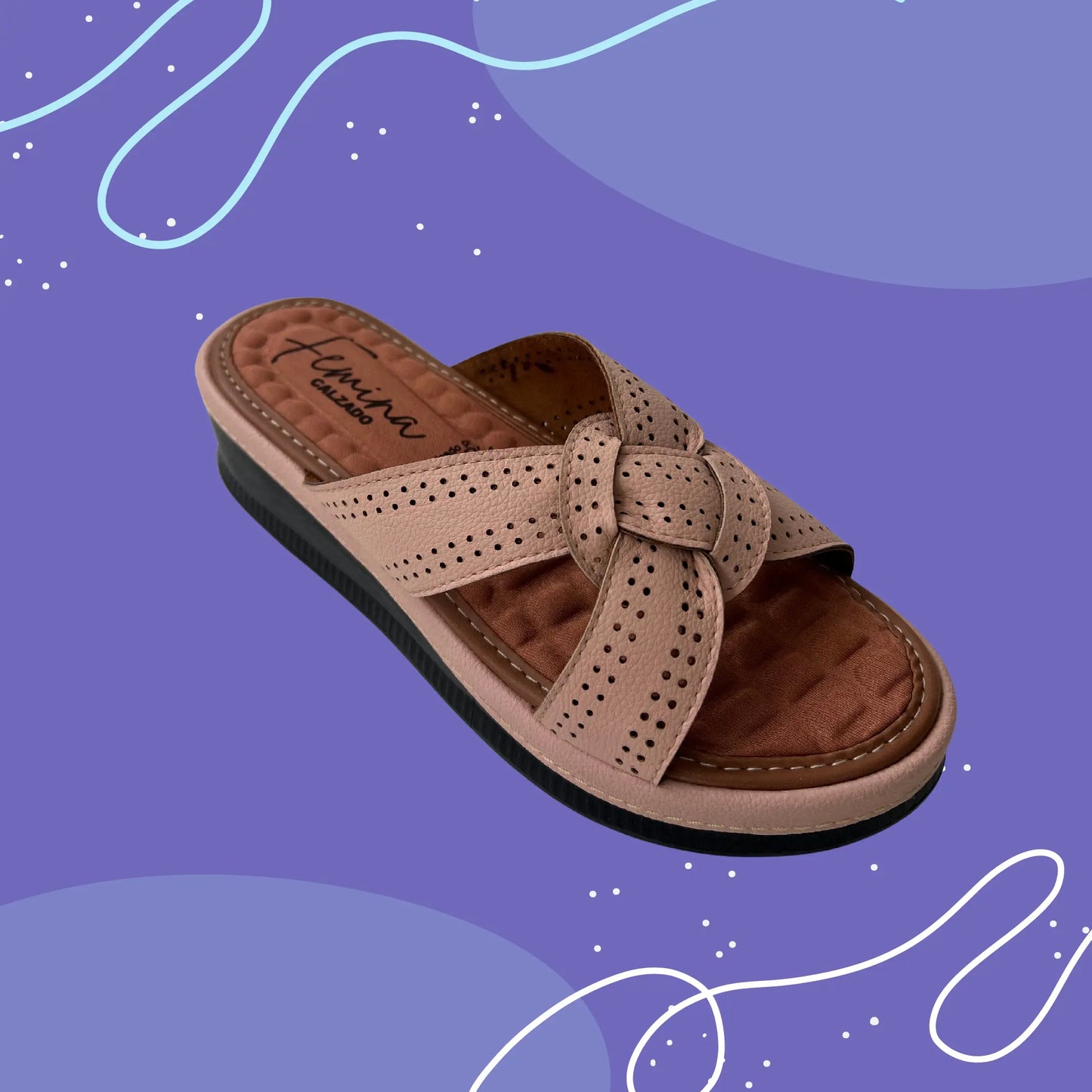 Sandalias confort - Nude